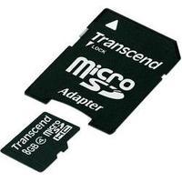 microSDHC card 8 GB Transcend Standard Class 4 incl. SD adapter