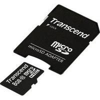 microSDHC card 8 GB Transcend Premium Class 10 incl. SD adapter