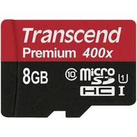 microSDHC card 8 GB Transcend Premium 400x Class 10, UHS-I