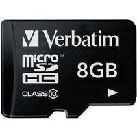 microSDHC card 8 GB Verbatim MICRO SDHC 8GB CLASS 10 Class 10