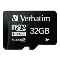 microSDHC card 32 GB Verbatim MICRO SDHC 32GB CLASS 10 Class 10