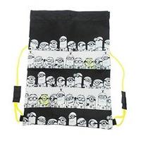 Minions Drawstring Bag, 42 Cm, Black Minions003013