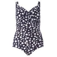 miraclesuit black sanibel dots swimsuit black