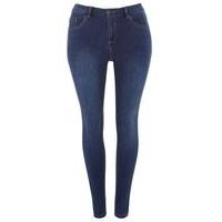 Midwash Pear Ultra Stretch Skinny Jean, Mid Blue