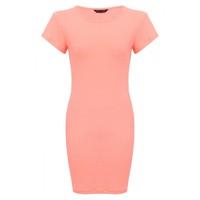 MINI BODYCON RIB DRESS