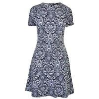 michael michael kors jacquard print dress