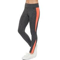 Mikhaela Neon Panel Work Out Leggings - Orange