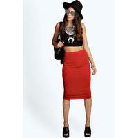 Midi Skirt - rust