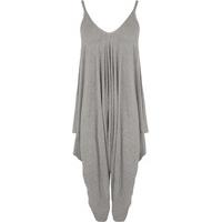 miku lagenlook jumpsuit dress grey