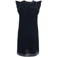 MICHAEL Michael Kors Michael Kors black crochet and lace dress women\'s Dress in black