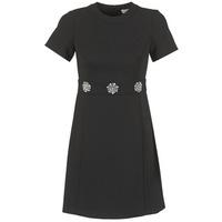 michael michael kors brooch detail drs womens dress in black