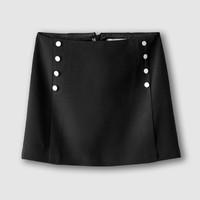 Mini Skirt with Back Zip