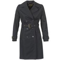 michael michael kors bykle womens trench coat in black