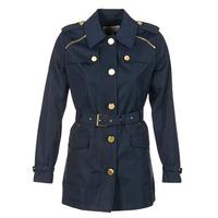MICHAEL Michael Kors ZIPPER YOKE TRENCH women\'s Trench Coat in blue