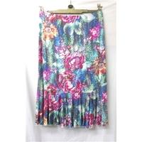 michele hope size 20 multi coloured long skirt