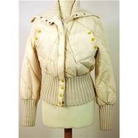Miss Sixty Size S Cream Outdoor Jacket