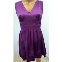 Miss Selfridge Size 8 Silky Purple Dress