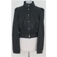 Miss Sixty, size S black shiny jacket
