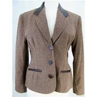 michel ambers size 10 brown mix jacket
