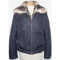Miss Sixty - size: M - black - faux fur lined jacket