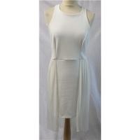 Miss Selfridge Size 14 White Sheer Maxi dress Miss Selfridge - Size: 14 - White - Summer