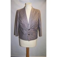 minus size 12 multi coloured smart jacket coat