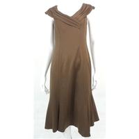 Minuet, size 10 brown dress