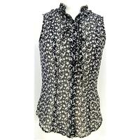 Miso - Size: 10 - Black Mix - Sleeveless Blouse