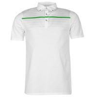 Mizuno Piquet Stripe Golf Polo Mens