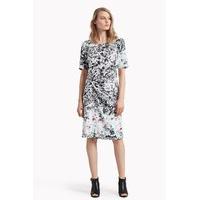 Miquita Marble Ruched Dress