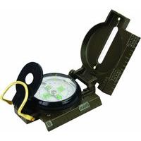 Military Compass With Magnifying Viewer