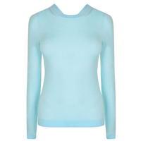 MICHAEL MICHAEL KORS Scoop Back Knitted Sweatshirt