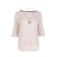 Millie Bell Sleeve Sidse Split Knitted Top