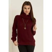 Mia Chunky Knit Full Sleeve Baggy Jumper Top