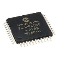 Microchip PIC18F4550-I/PT 8-bit Microcontroller 48MHz TQFP44