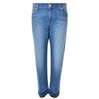 michael michael kors frayed hem jeans