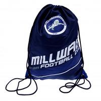 millwall crest gym bag