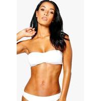 Mix And Match Bandeau Top - white