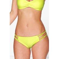 mix and match criss cross bikini brief lime