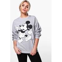 Mickey Mouse Sweatshirt - grey marl