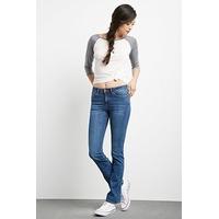 Mid-Rise Flared Jeans