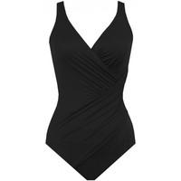 Miraclesuit Black 1 Piece Swimsuit Oceanus E to G Cup women\'s Swimsuits in black