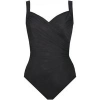 Miraclesuit 1 Piece Black Swimsuit Sanibel E to G Cup women\'s Swimsuits in black