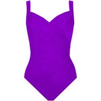 Miraclesuit 1 Piece Purple Swimsuit Sanibel Women Bonnet B à G women\'s Swimsuits in purple