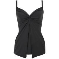 Miraclesuit Black Tankini Swimsuit Love Knot Must Haves women\'s Mix & match swimwear in black