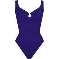 Miraclesuit 1 Piece Purple Women Swimsuit B to G cups Escape women\'s Swimsuits in purple