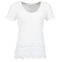 michael michael kors ms65kzw4ag womens t shirt in white