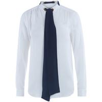 MICHAEL Michael Kors Michael Kors ecrù silk shirt with foulard women\'s Shirt in white