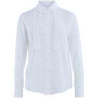 MICHAEL Michael Kors Michael Kors ecrù fringed shirt women\'s Shirt in white