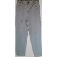 Michele size 14 blue/white striped jeans/trouser